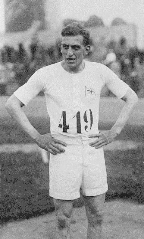 Harold Abrahams at the 1924 Olympics